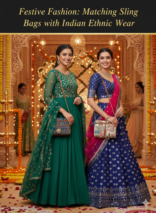 Festive Fashion: Matching Sling Bags with Indian Ethnic Wear