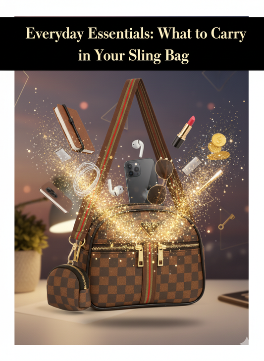 Everyday Essentials: What to Carry in Your Sling Bag