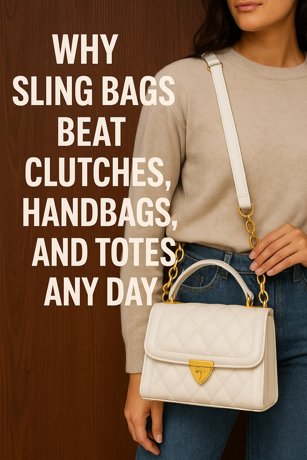 Why Sling Bags Beat Clutches, Handbags, and Totes Any Day